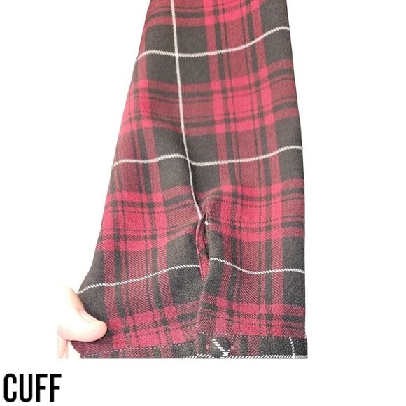 TORRID NEW DESERT PLAID Mini Georgette Criss Cross Back Skater dress 3X - Picture 7 of 15